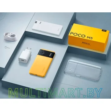 Смартфон POCO M5 4GB/128GB международная версия (желтый) картинка 8
